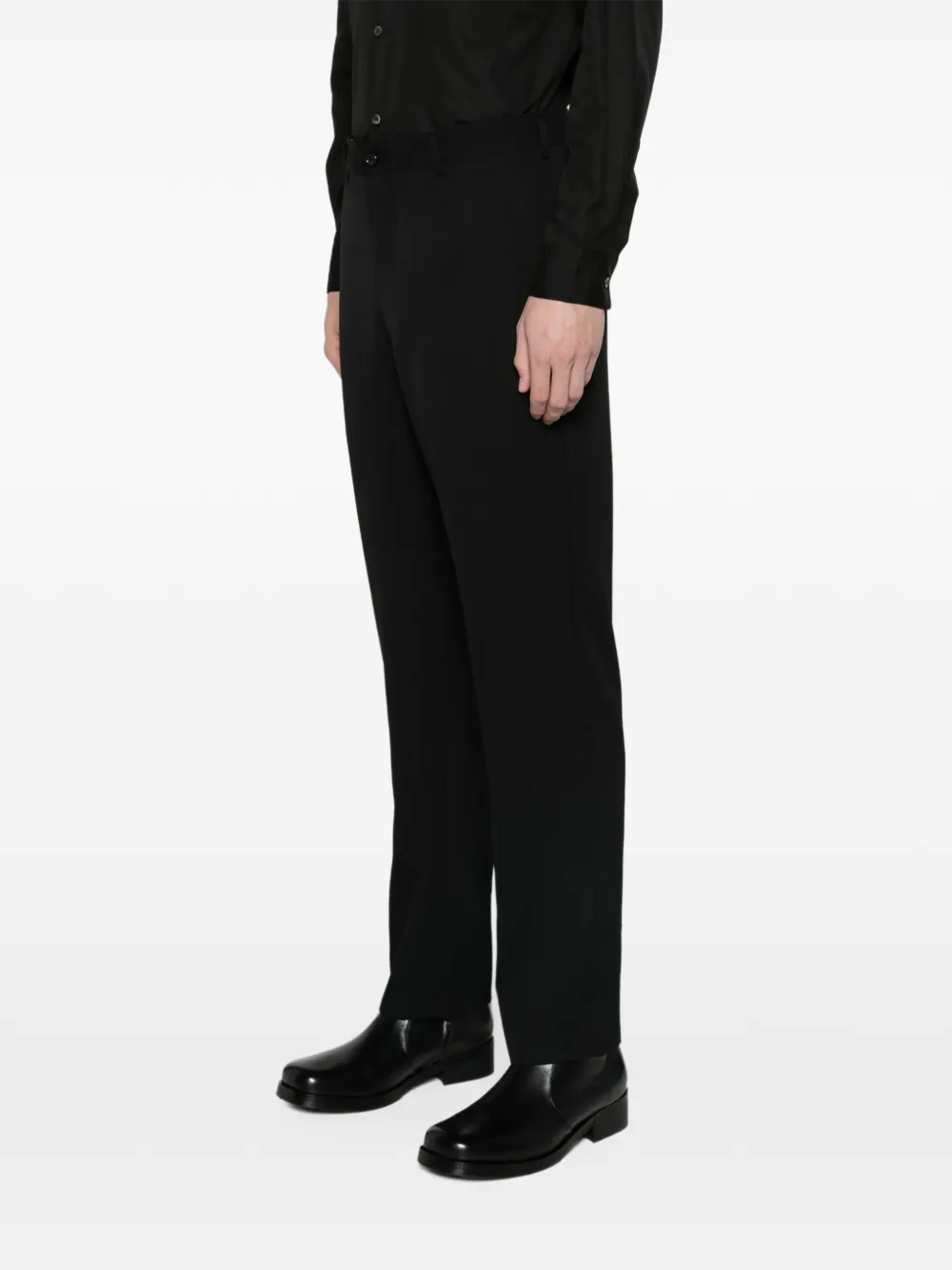 Comme des Garçons Homme Plus straight-leg trousers Zwart