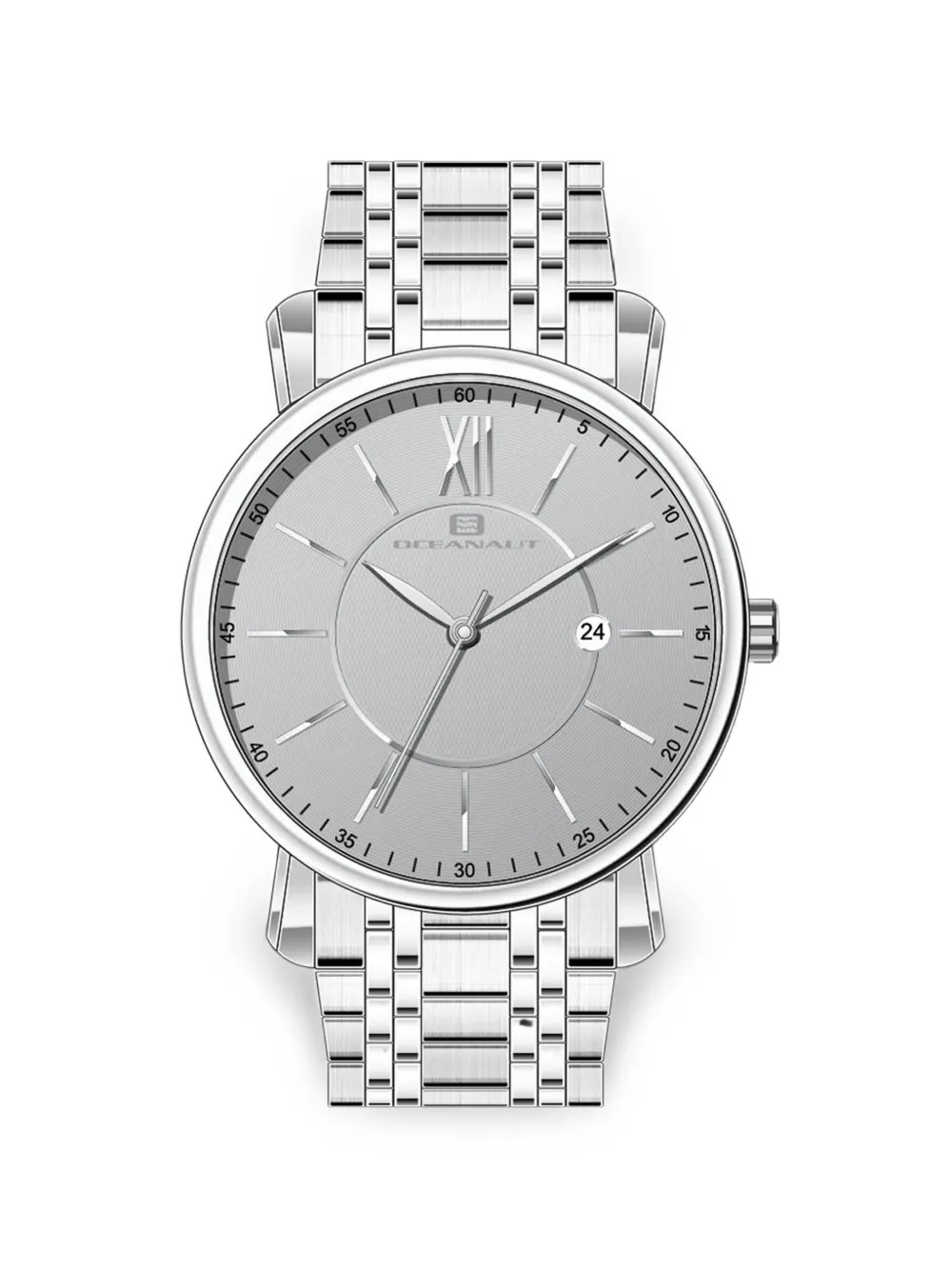 OCEANAUT Expedition 46mm watch - Argento