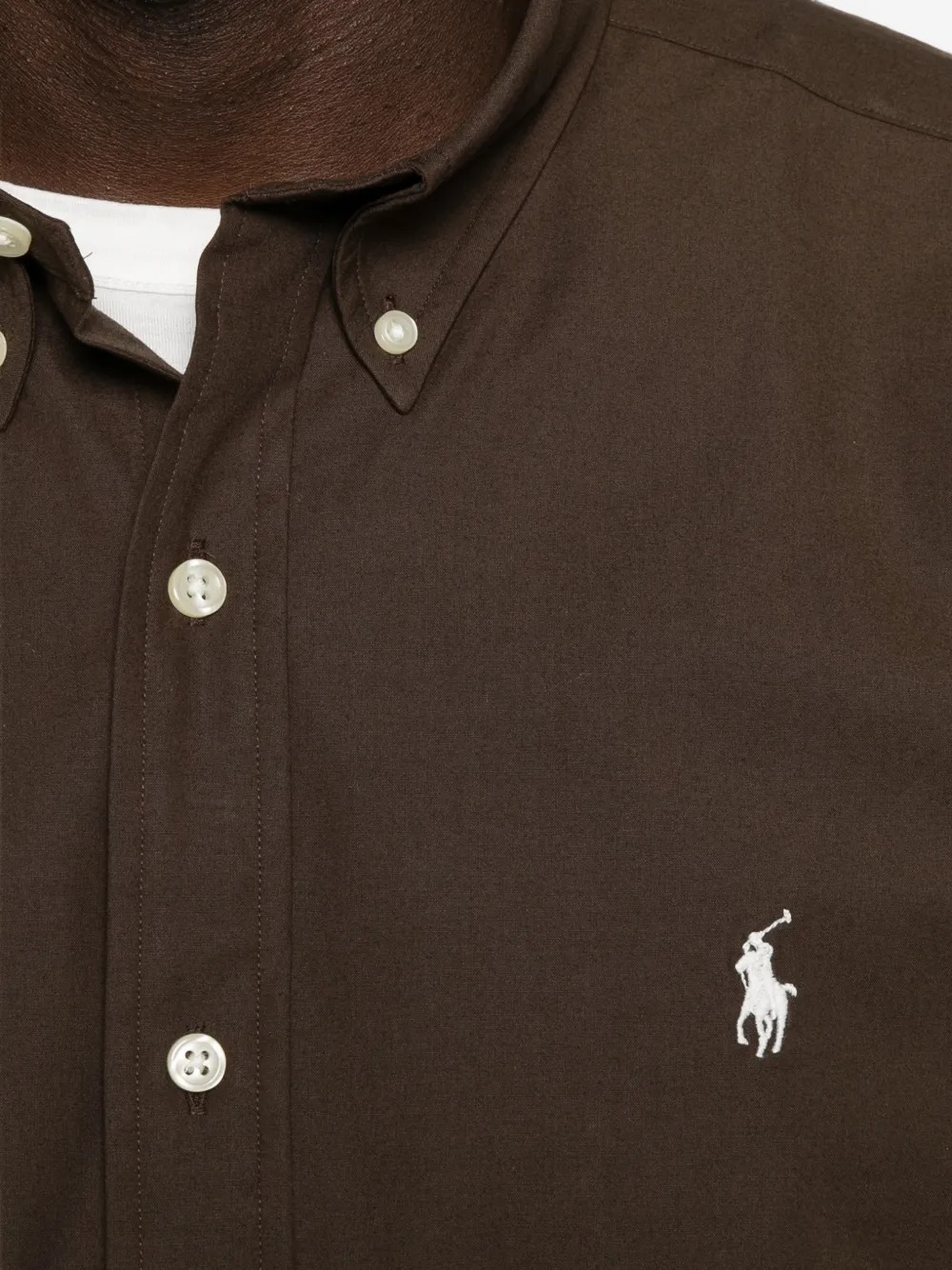 Polo Ralph Lauren Button-down overhemd Bruin