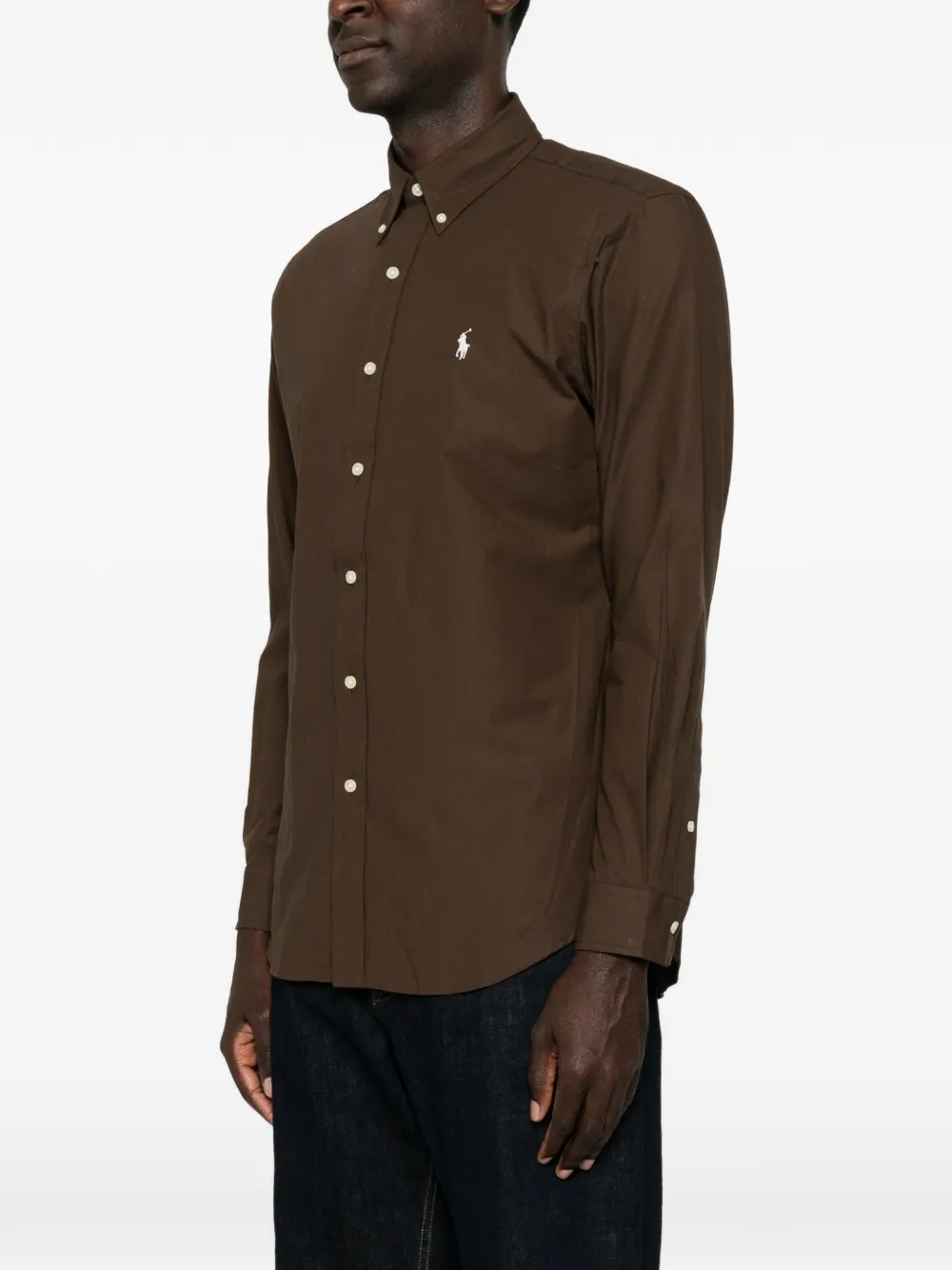 Polo Ralph Lauren Button-down overhemd Bruin