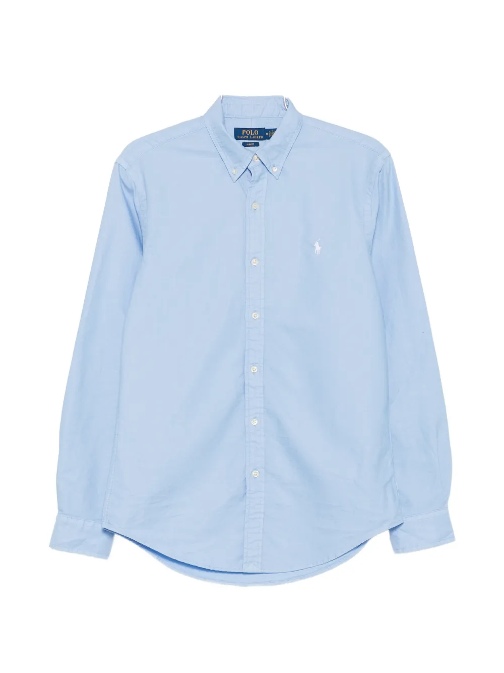 Polo Ralph Lauren embroidered-logo button-down shirt - Blau