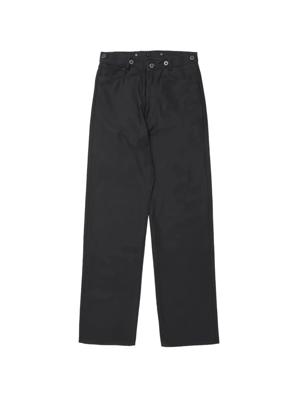 Taiga Takahashi Lot.225 Buckle-backed Trousers In Black