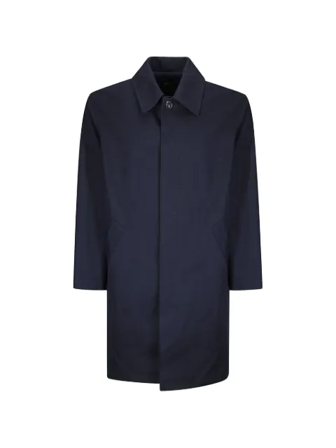 A.P.C. gabardina impermeable de algodón