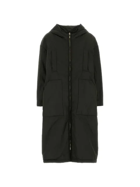 Max Mara abrigo capitonado con capucha
