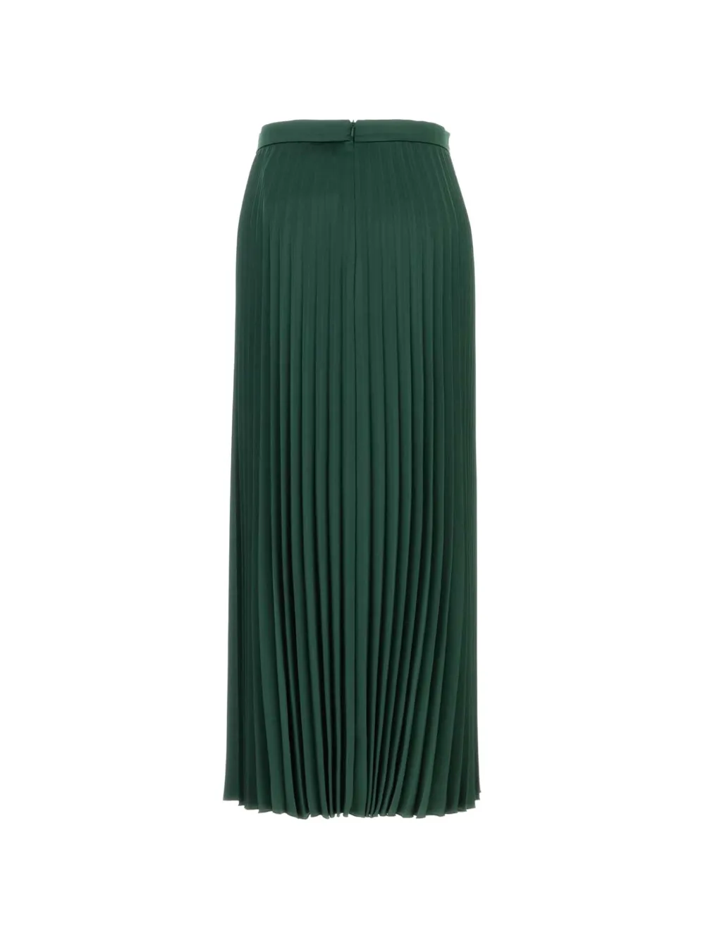 Weekend Max Mara Nicchia pleated midi skirt Groen