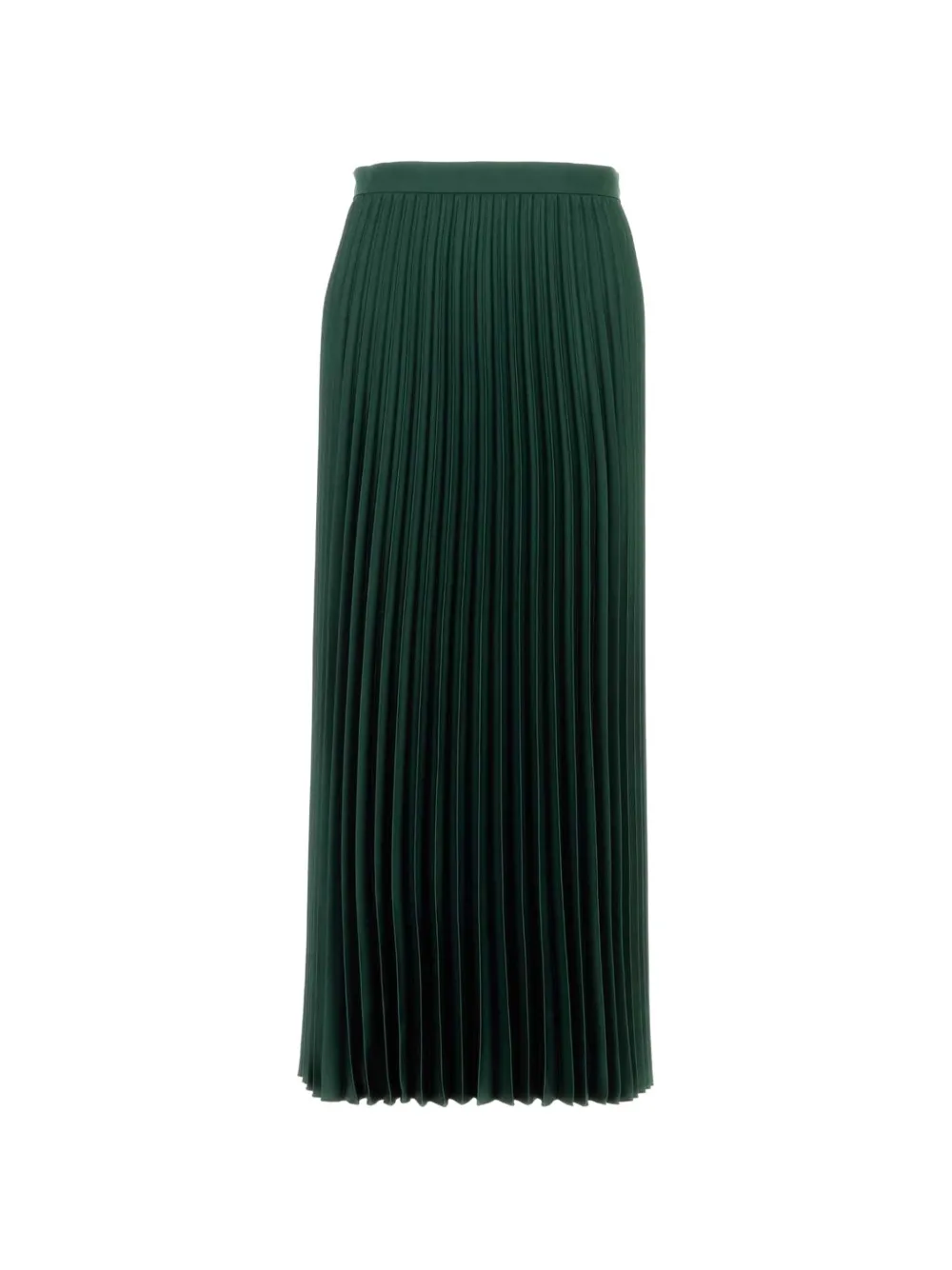 Weekend Max Mara Nicchia pleated midi skirt - Verde