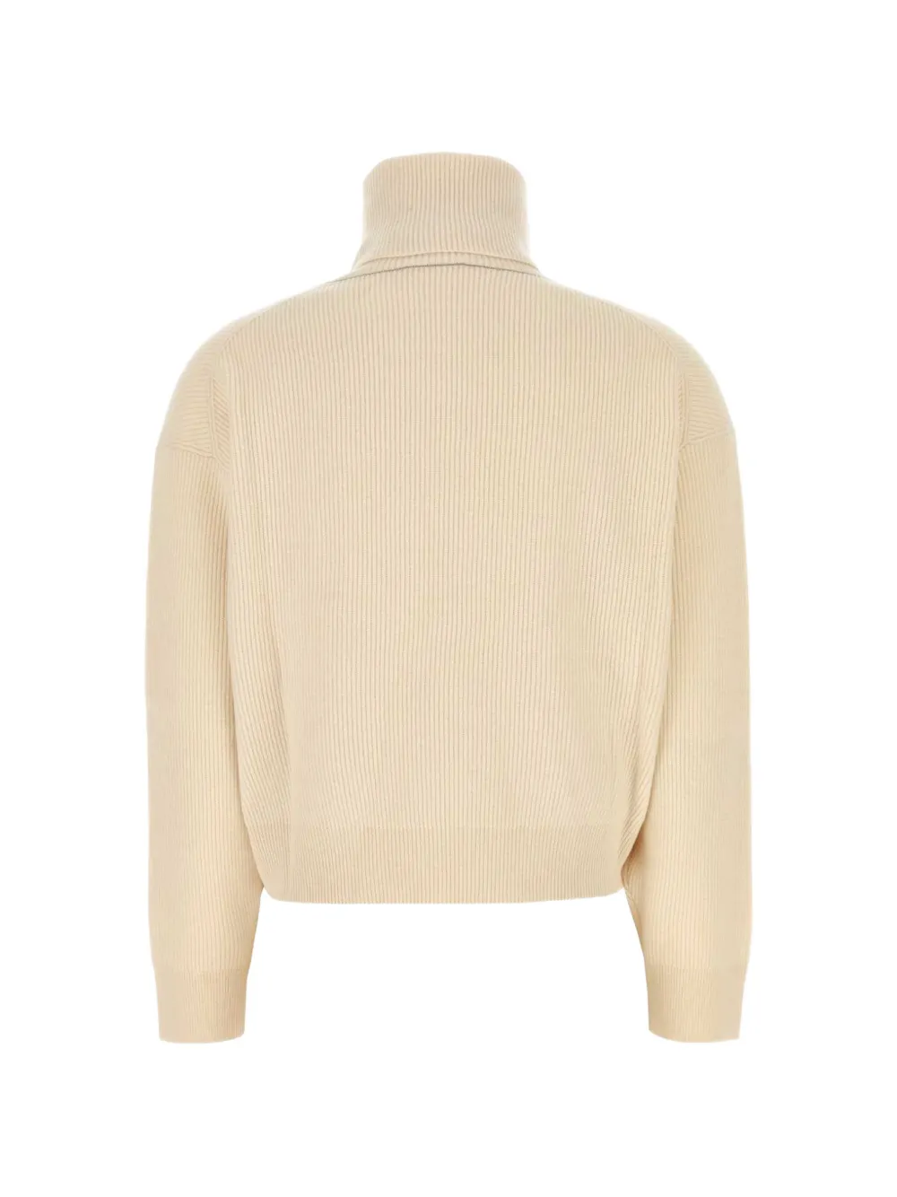 Brunello Cucinelli Ribgebreide coltrui Beige