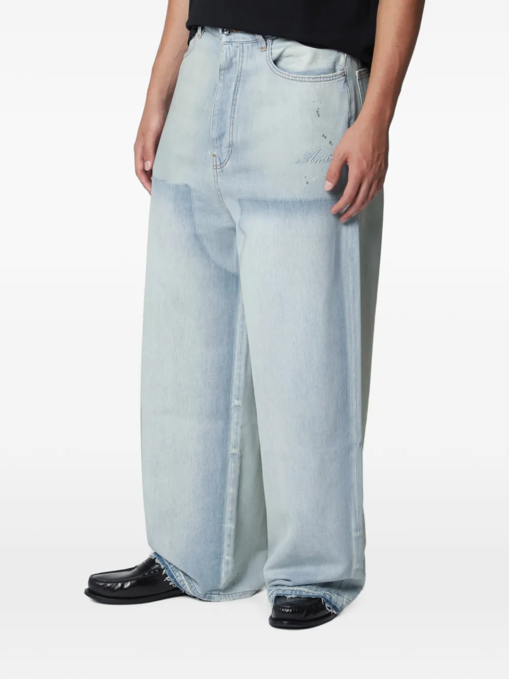 AMIRI Carpenter jeans met vervaagd effect Blauw
