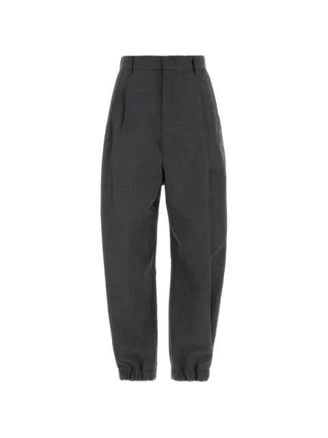 Moschino pantalones con pinzas y puños elásticos