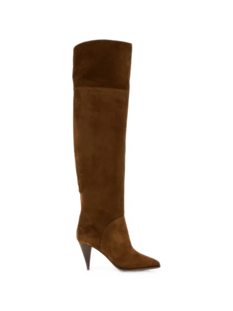Casadei Venus Nomad cone-heel over-the-knee boots