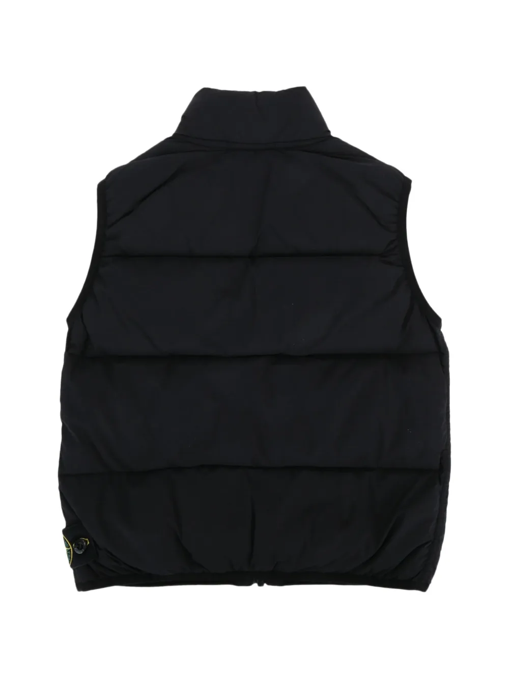 Stone Island Junior Gewatteerde bodywarmer Zwart