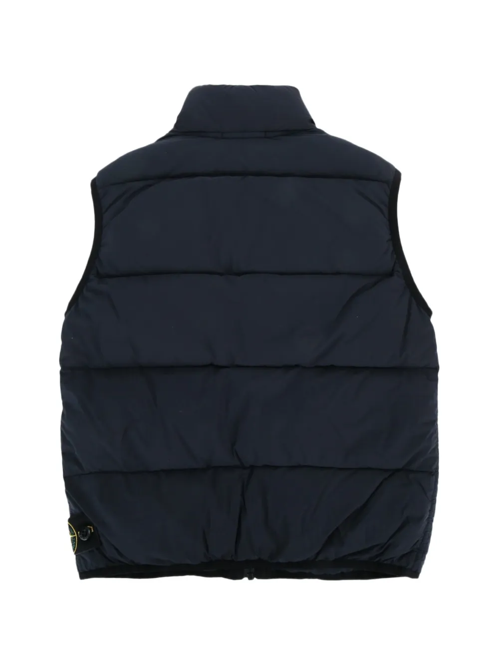 Stone Island Junior Bodywarmer met logopatch Blauw