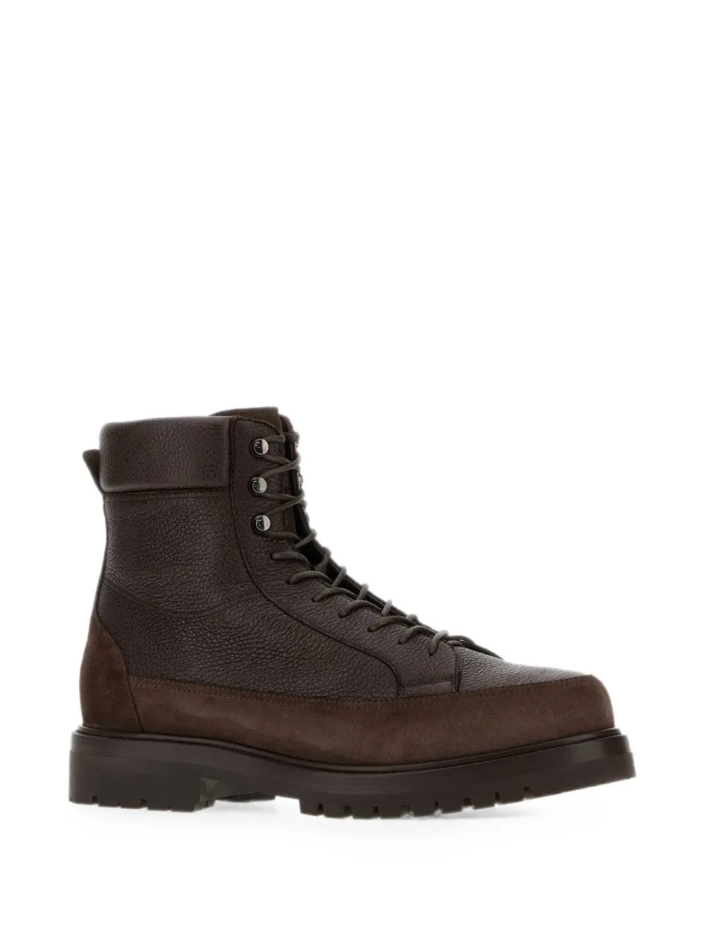 Brunello Cucinelli panelled ankle boots Bruin