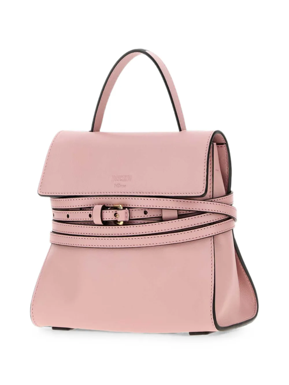Moschino Kleine Tie Me shopper Roze