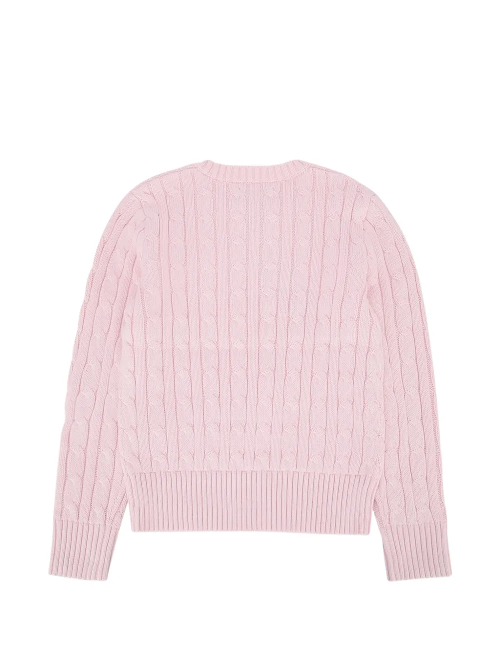 POLO RALPH LAUREN KIDS Kabelgebreide trui Roze