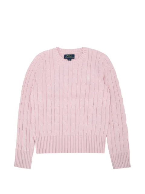 POLO RALPH LAUREN KIDS cable-knit sweater