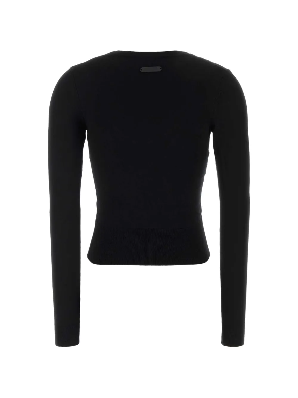 Moschino Trui met diepe ronde hals Zwart