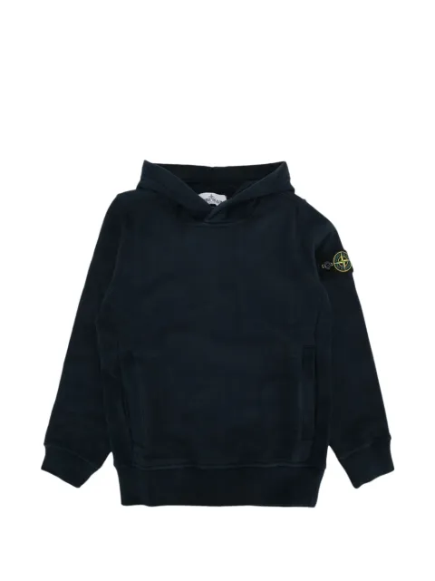 Stone Island Junior Compass-patch hoodie