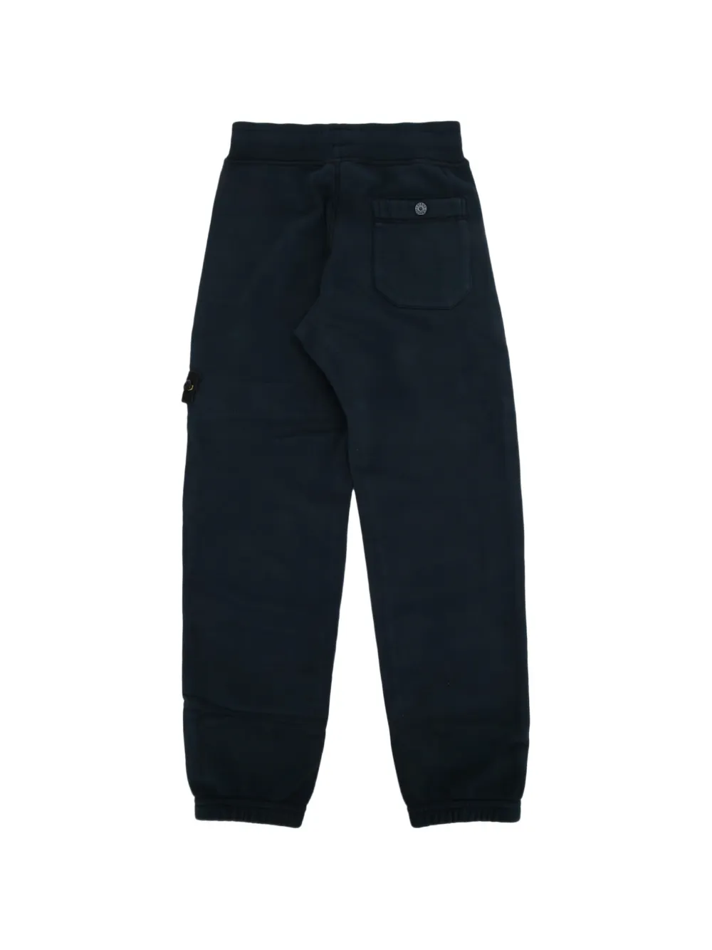 Stone Island Junior 6200003 trainingsbroek met logopatch Blauw