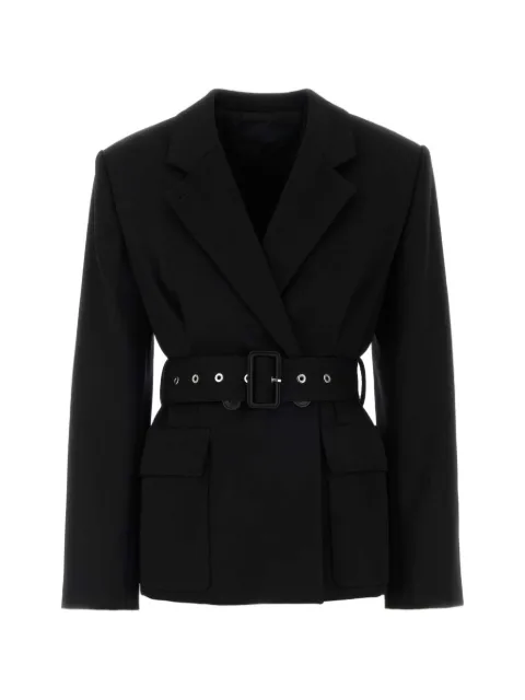 Lanvin belted long-sleeve blazer