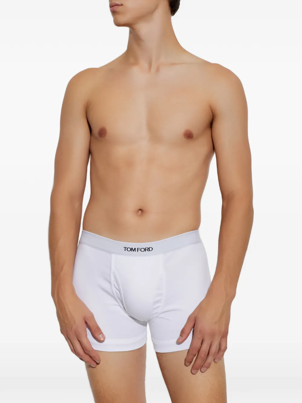 TOM FORD logo-waistband boxers (set of two) Wit