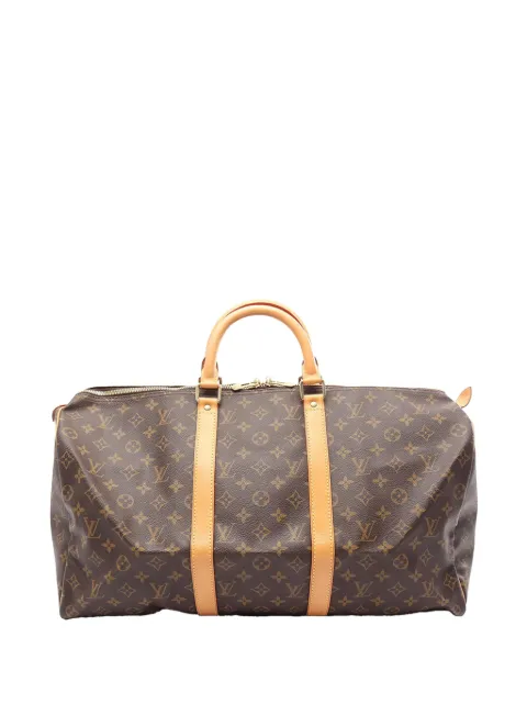 Louis Vuitton Pre-Owned Monogram Keepall 50 旅行包（1998年典藏款）