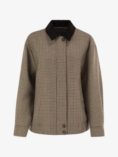 Weekend Max Mara chaqueta con motivo pied de poule