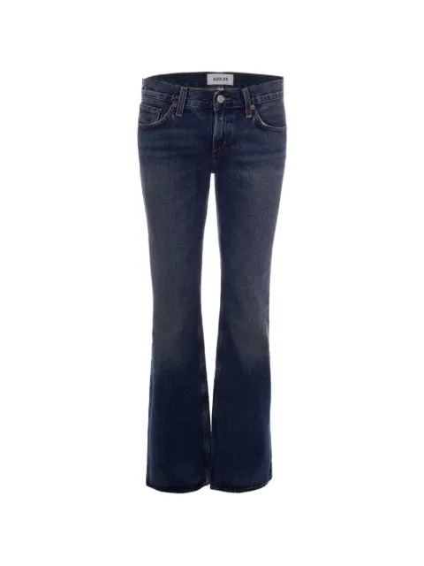 AGOLDE faded-effect flared-leg jeans