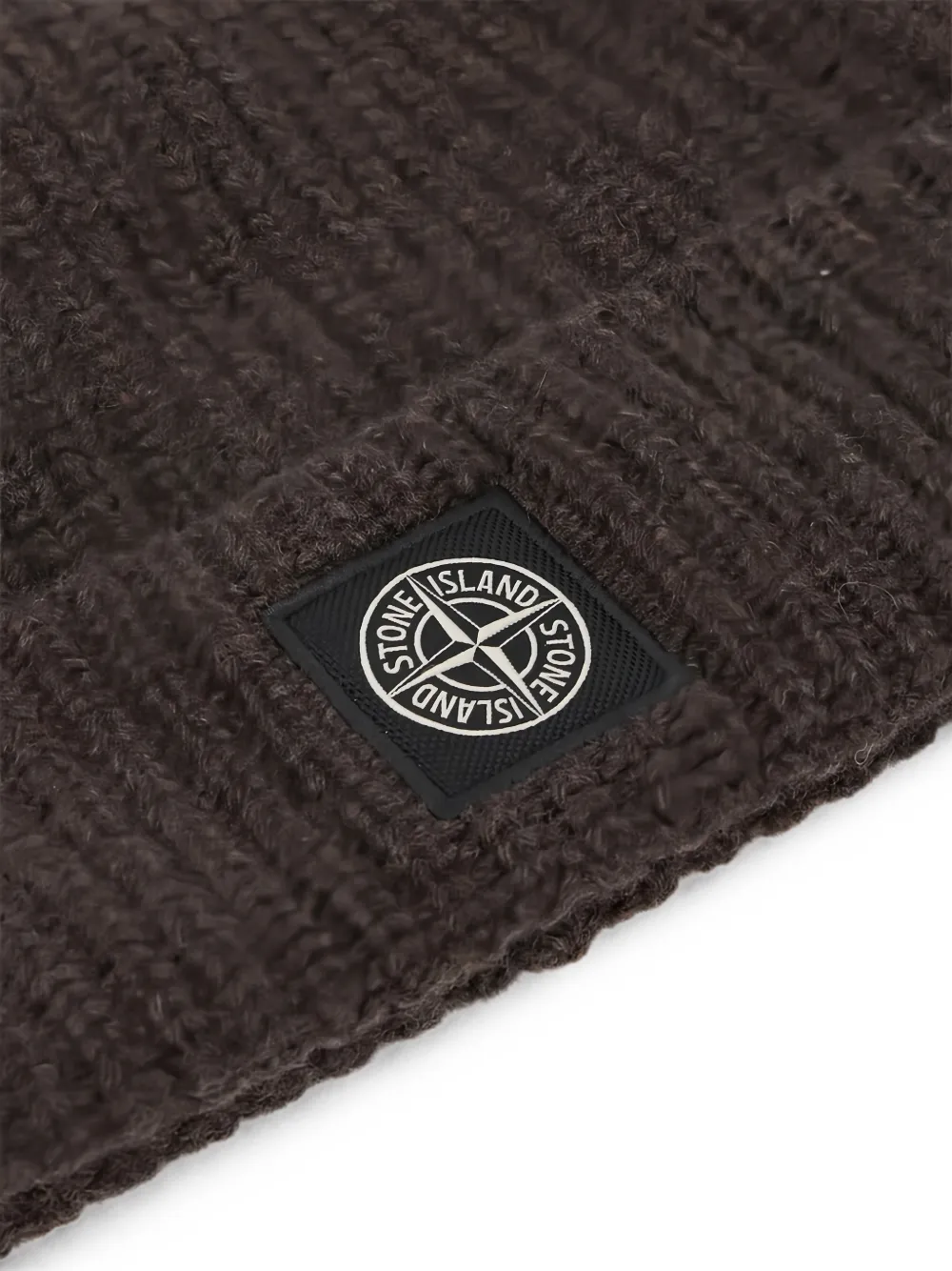 Stone Island N100012 muts van RWS Geelong-wol Bruin