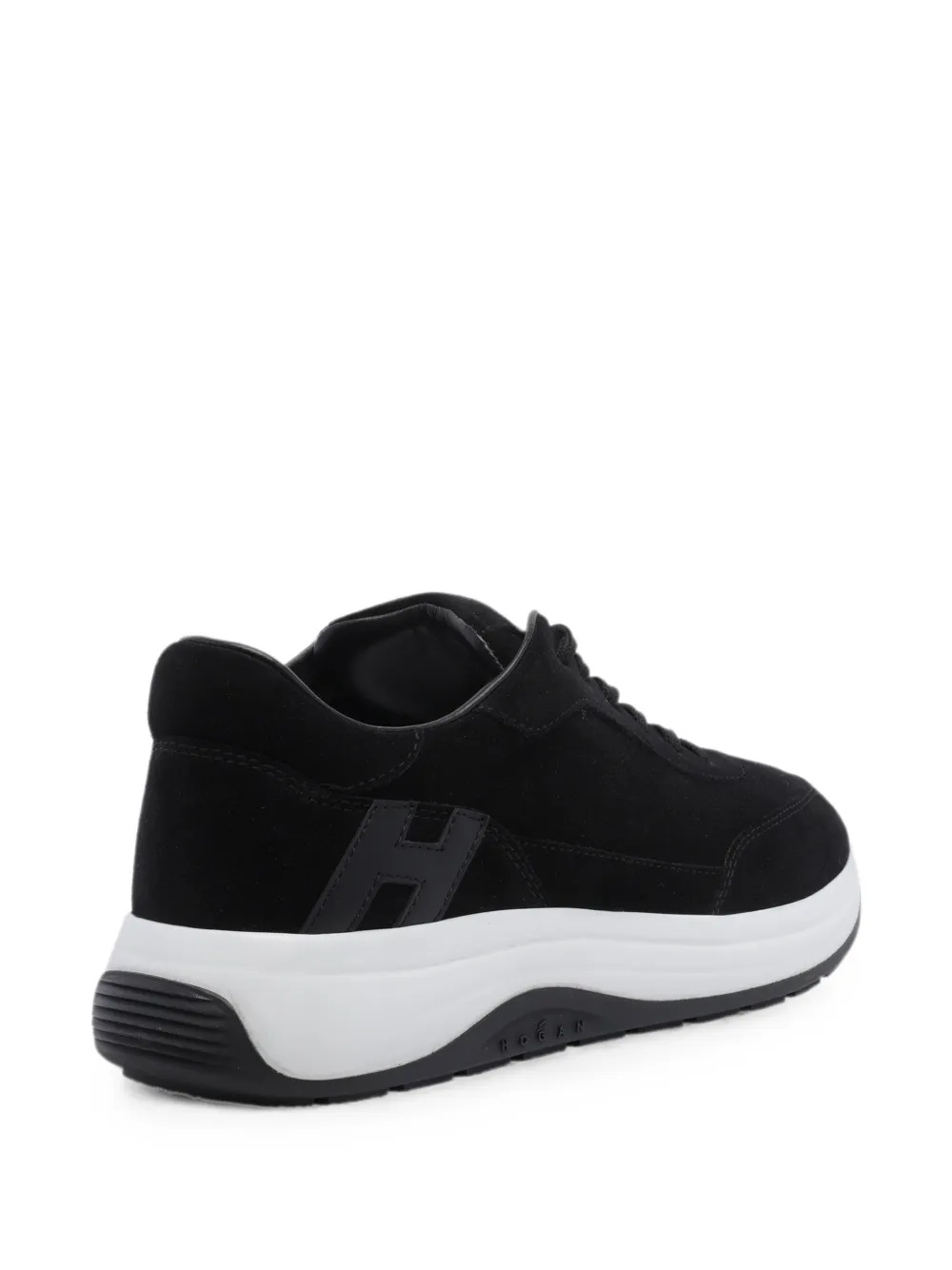 Hogan Hi-light suede sneakers Zwart