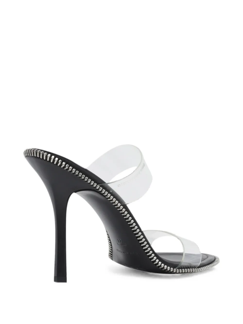 Alexander Wang Nova double-strap sandals Zwart