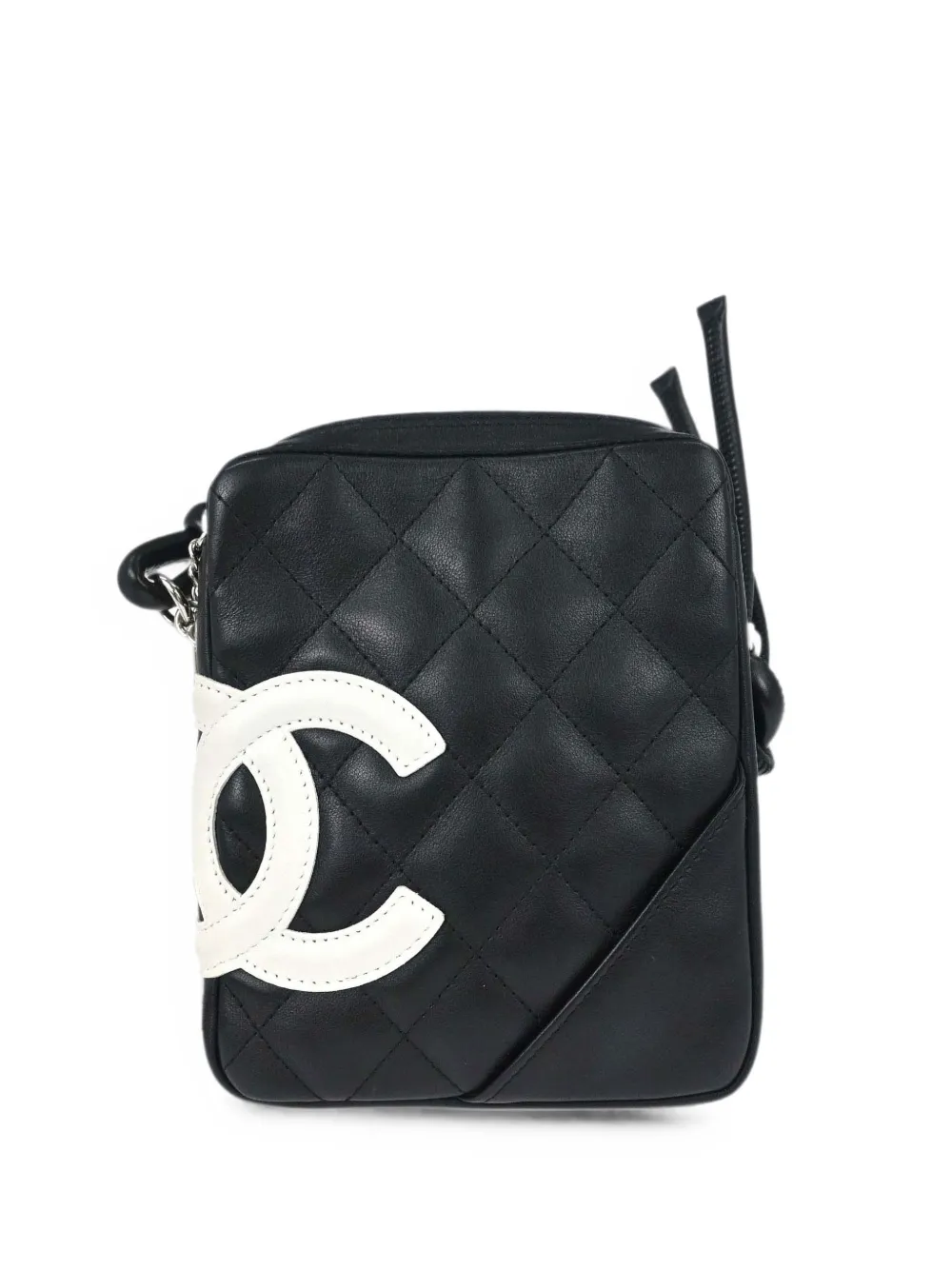 CHANEL Pre-Owned 2005 Cambon Ligne mini shoulder bag - Nero
