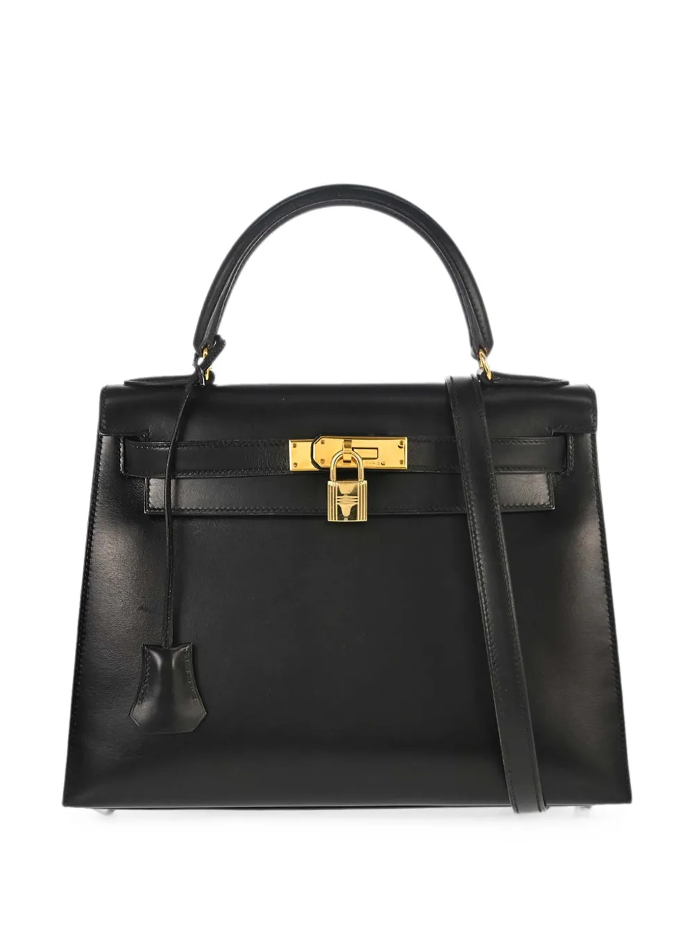 Hermès Pre-Owned 1996 Kelly Sellier Tote Bag 28cm - Schwarz