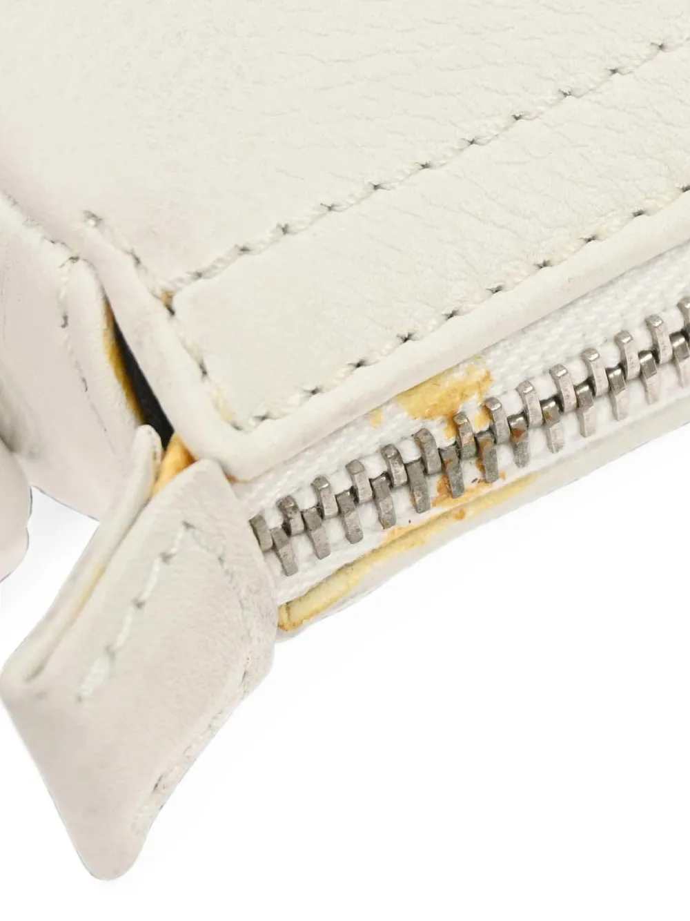 Dior Pre-owned 2004 D-ring Shoulder Bag in White, view 4