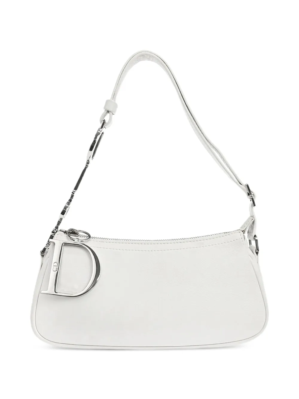 Christian Dior Pre-Owned 2004 D-ring shoulder bag - White