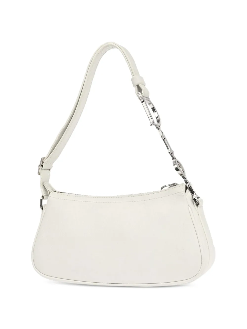 Dior Pre-owned 2004 D-ring Shoulder Bag in White, view 2