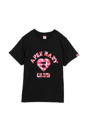 APEE™ By *A BATHING APE® heart-printed T-shirt | Black | FARFETCH