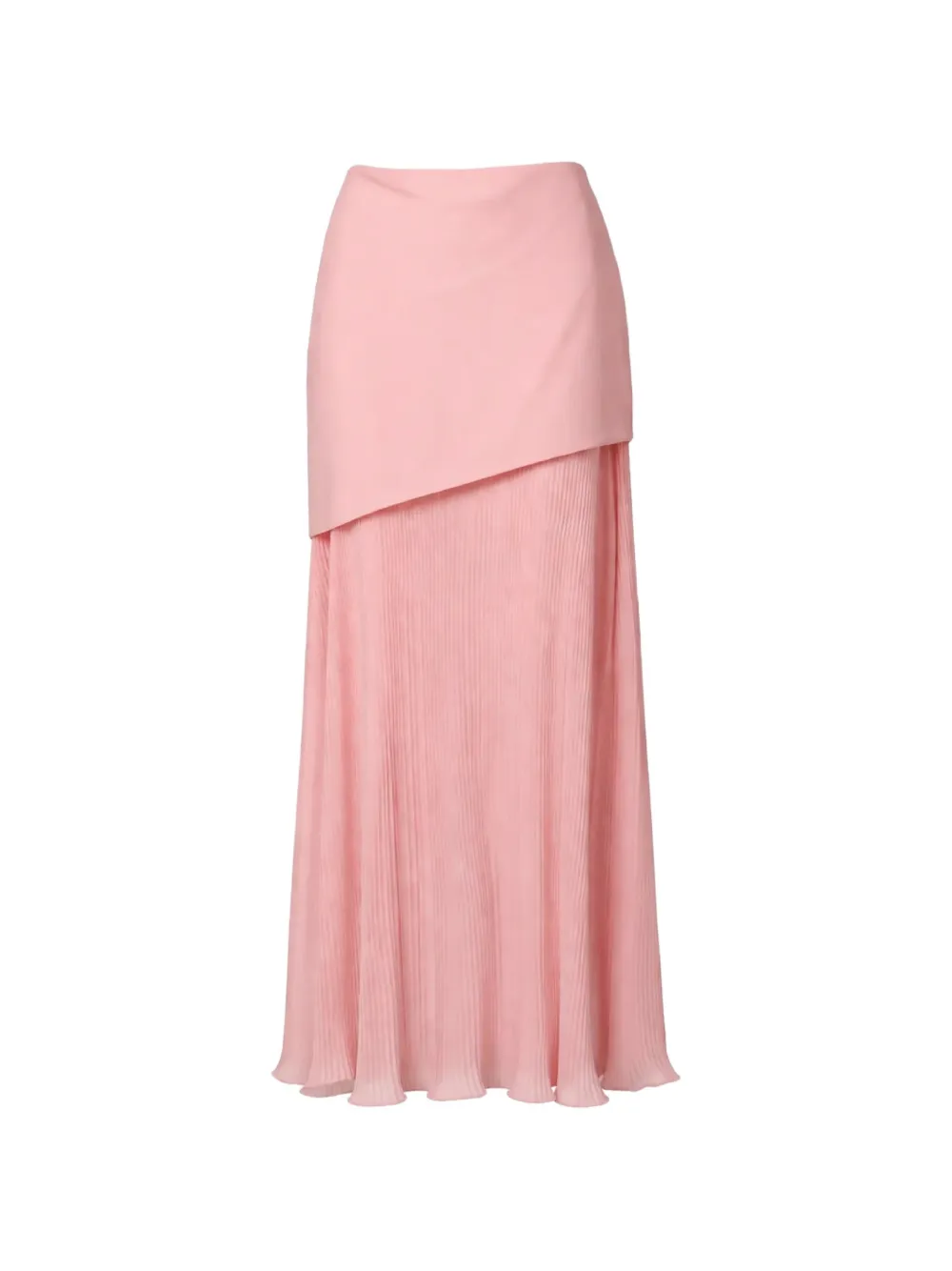 Baobab asymmetrical pleated maxi skirt