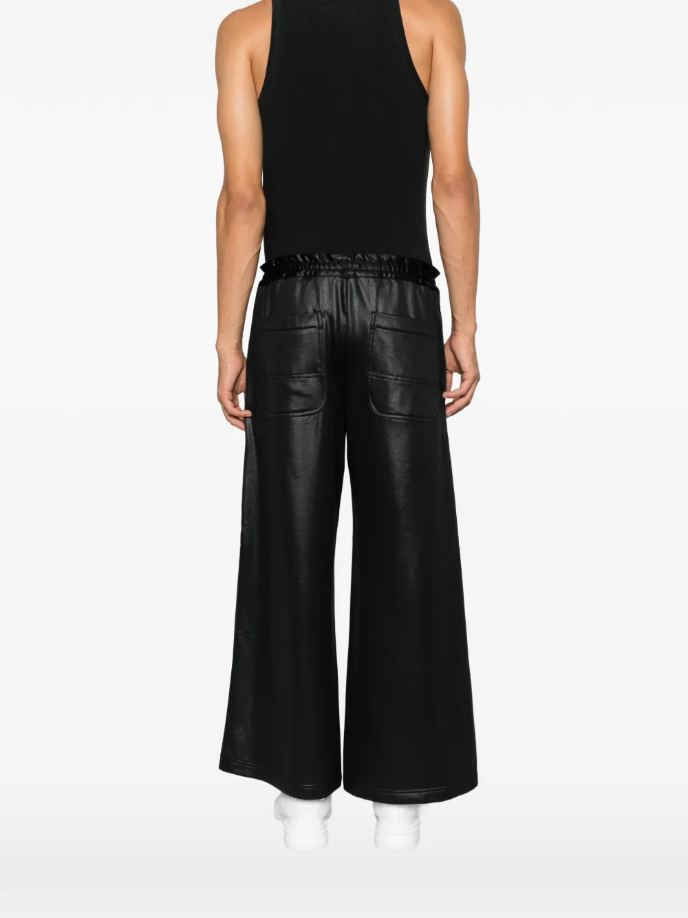 Comme des Garçons Homme Plus Broek met ronde hals Zwart