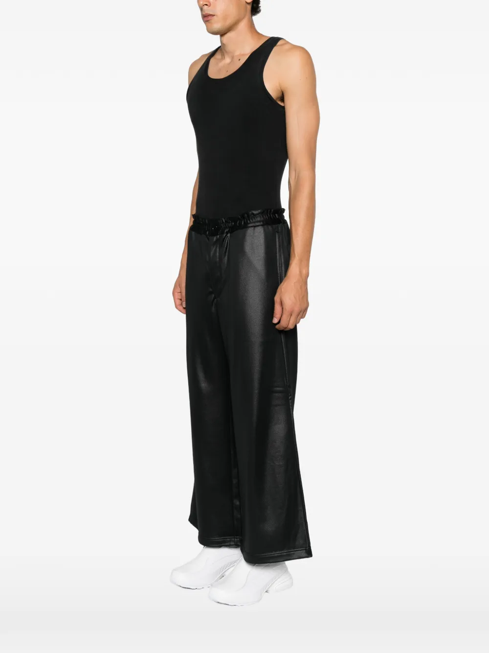 Comme des Garçons Homme Plus Broek met ronde hals Zwart
