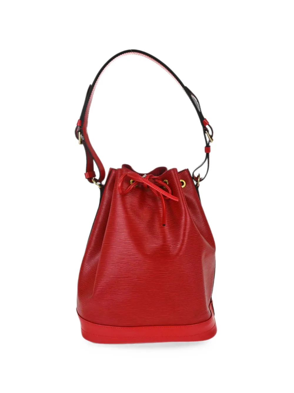Louis Vuitton 2001 Noe Bucket Bag In Red