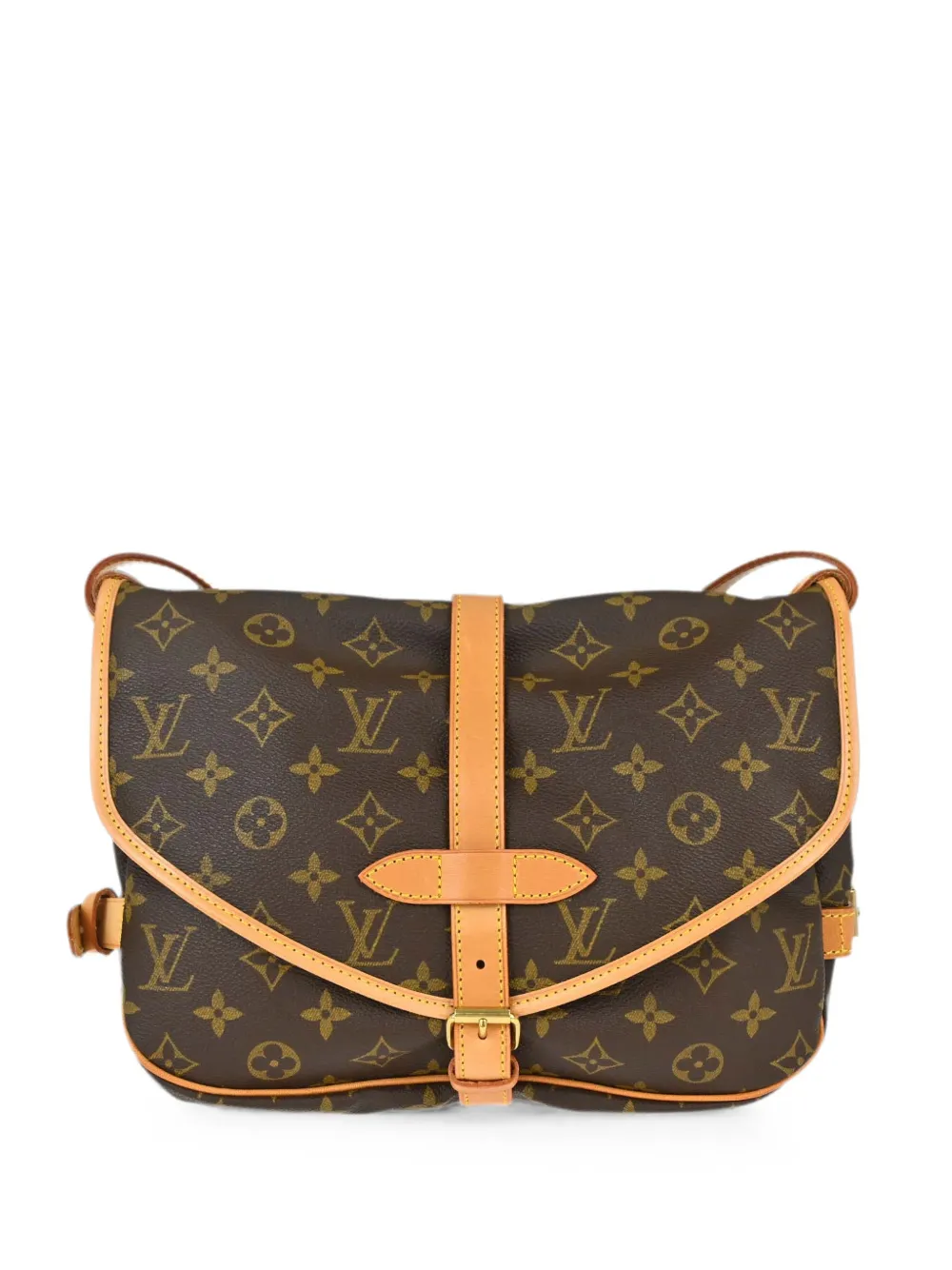 Louis Vuitton Pre-Owned 1995 30 Saumur shoulder bag - Brown