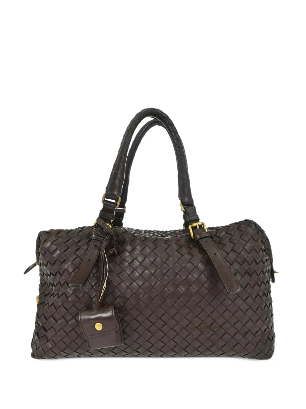 Bottega Veneta Pre-Owned 2007 Intrecciato travel bag - Brown