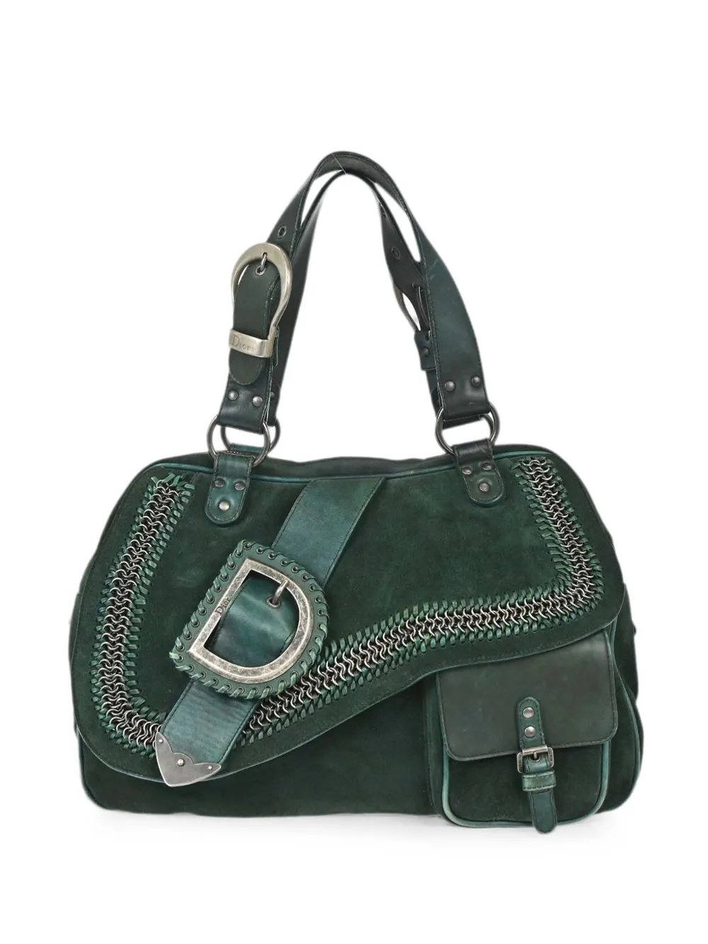 Christian Dior Pre-Owned 2007 Gaucho tote bag - Green
