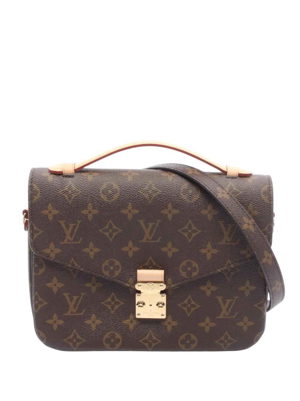 Louis Vuitton Pre-Owned 2020 Monogram Pochette Metis satchel - Marrone