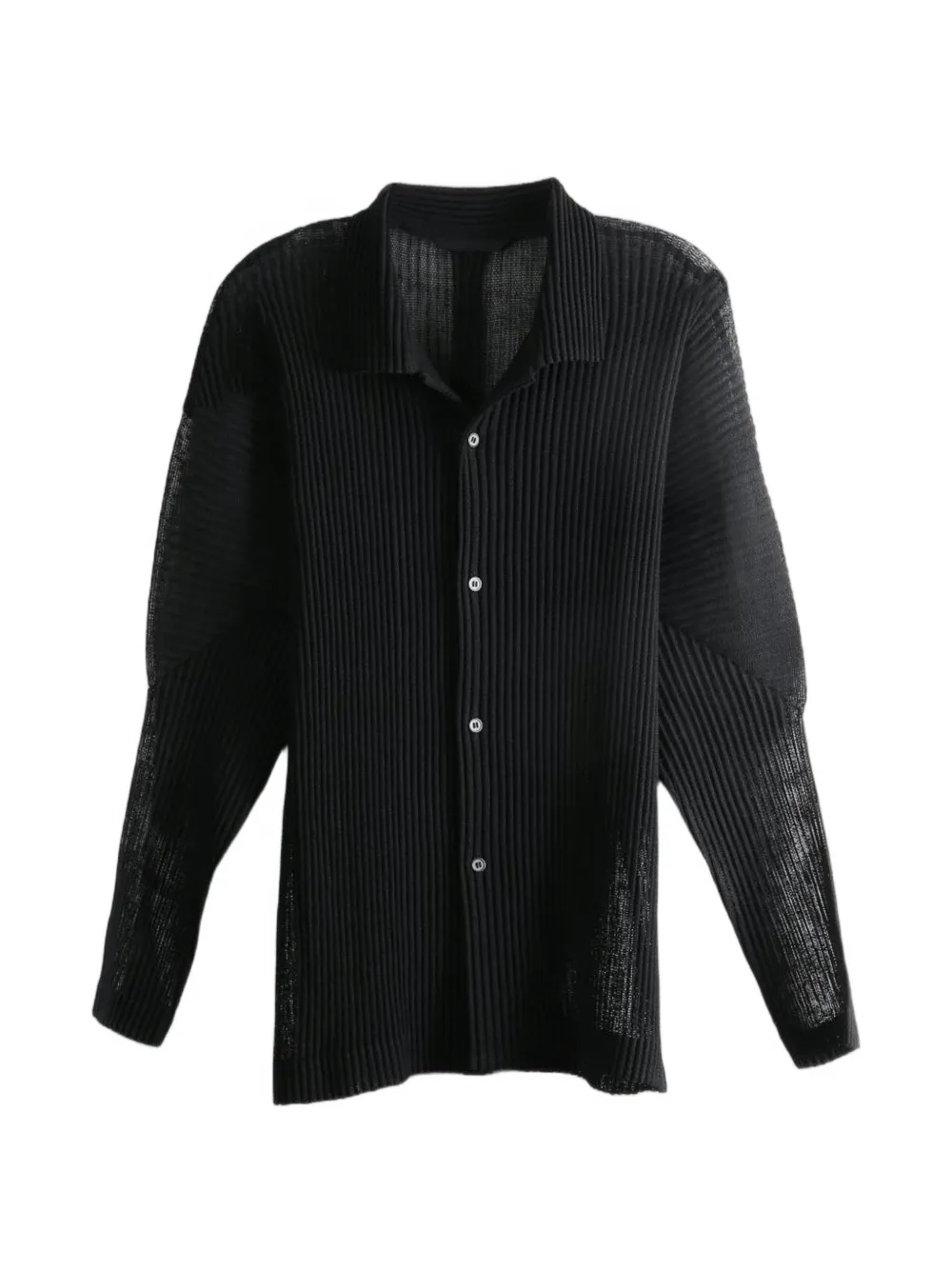 Homme Plissé Issey Miyake button-up shirt - Black