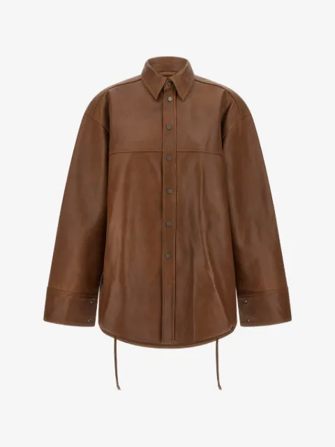 Haikure Victoria leather shirt