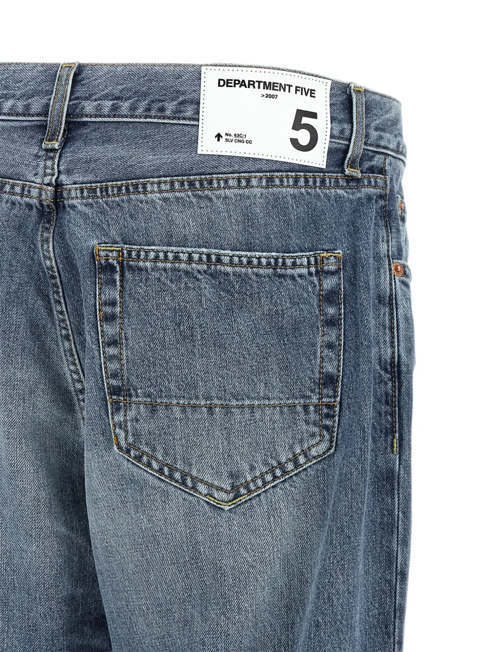 Department 5 Musso jeans met toelopende pijpen Blauw
