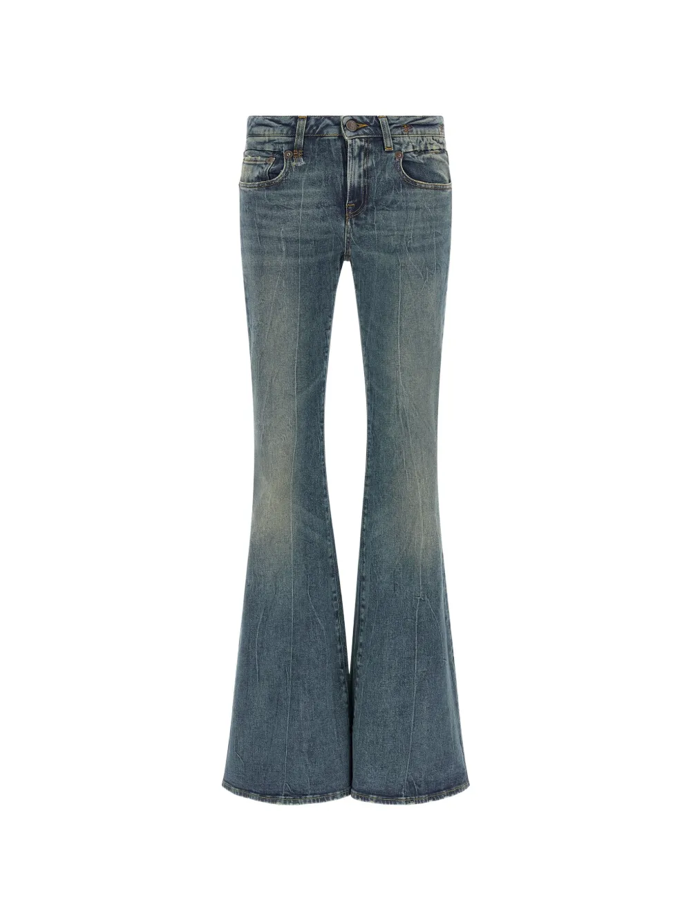 R13 Overflow Boy Flare jeans - Blu