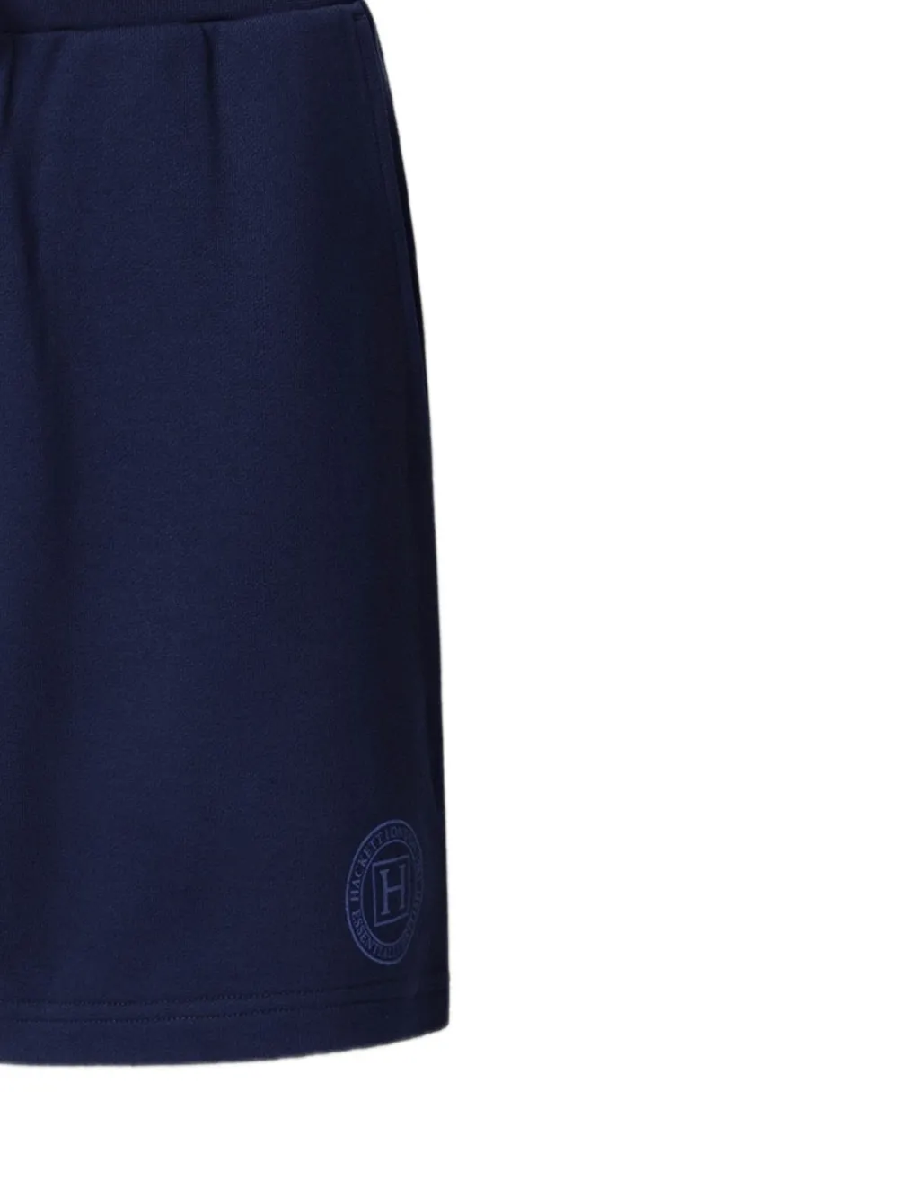 Hackett London Shorts met logoprint Blauw